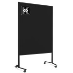 Przesuwna tablica moderacyjna Neuland Pinboard LW-11 Slide, matowoczarna rama
