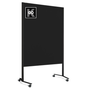 Przesuwna tablica moderacyjna Neuland Pinboard LW-11 Slide, matowoczarna rama