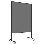 Przesuwna tablica moderacyjna 2w1 Neuland Pinboard LW-11 Duo Slide, matowoczarna rama