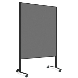 Przesuwna tablica moderacyjna 2w1 Neuland Pinboard LW-11 Duo Slide, matowoczarna rama