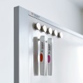 Przesuwna tablica moderacyjna 2w1 Neuland Pinboard LW-11 Duo Slide, matowoczarna rama