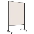 Przesuwna tablica moderacyjna 2w1 Neuland Pinboard LW-11 Duo Slide, matowoczarna rama