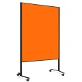Przesuwna tablica moderacyjna 2w1 Neuland Pinboard LW-11 Duo Slide, matowoczarna rama
