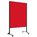 Przesuwna tablica moderacyjna Neuland Pinboard LW-11 Slide, matowoczarna rama