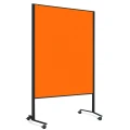 Przesuwna tablica moderacyjna Neuland Pinboard LW-11 Slide, matowoczarna rama