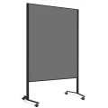 Przesuwna tablica moderacyjna Neuland Pinboard LW-11 Slide, matowoczarna rama