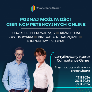 Certyfikowany Asesor metody Competence Game 10.2026 (szkolenie online)