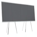 Neuland LW-X GraphicWall, anthracite felt fabric