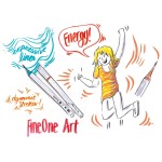 Neuland FineOne® Art cienki marker do papieru, pędzelkowa końcówka, pojedyncze kolory