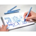 Neuland FineOne® Flex cienki marker do papieru, elastyczna końcówka, pojedyncze kolory