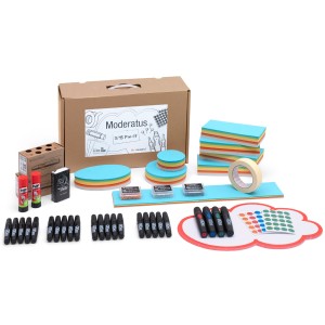 Zestaw moderacyjny Neuland Moderatus®: 3 dni/15 uczestników, Pin-It