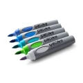 Zestaw grubych markerów do papieru Neuland BigOne® Art 5-pak, pędzelkowa końcówka