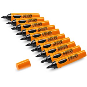 Zestaw markerów permanentnych Neuland Big.One® Art Outliner 10-pak, pędzelkowa końcówka 