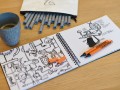 Zestaw cienkich markerów permanentnych Neuland FineOne® Outliner 10-pak, pędzelkowa końcówka