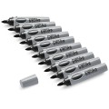 Zestaw markerów do papieru Neuland BigOne® Art 10-pak, pędzelkowa końcówka, pojedyncze kolory
