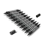 Zestaw dwustronnych markerów do papieru Neuland TwinOne® 10-pak, pojedyncze kolory