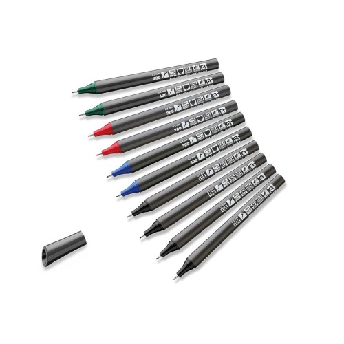 Zestaw cienkopisów do papieru Neuland FineOne® Sketch 0,5 mm 10-pak, mix kolorów