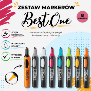 Best.One - autorski zestaw 8 markerów No.One
