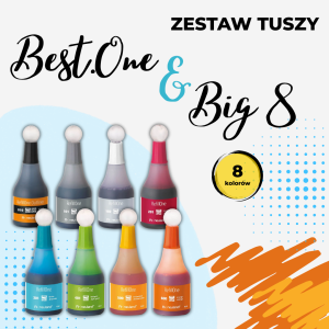 Autorski zestaw tuszów Ink.One (do Best.One i Big8)