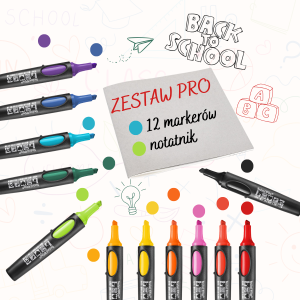 BACK TO SCHOOL pro pack - No.One + darmowe uzupełnianie markerów przez rok