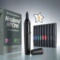 Zestaw markerów do papieru Neuland No.One® 10-pak, skośna końcówka, pojedyncze kolory