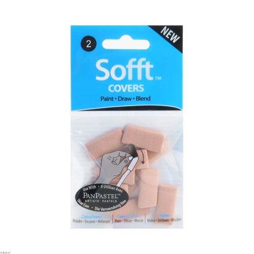 Sofft® PanPastel® Aplikator prostokątny, 10 szt.