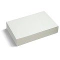 Kartki prostokątne duże do przypinania 250 szt. - jednokolorowe