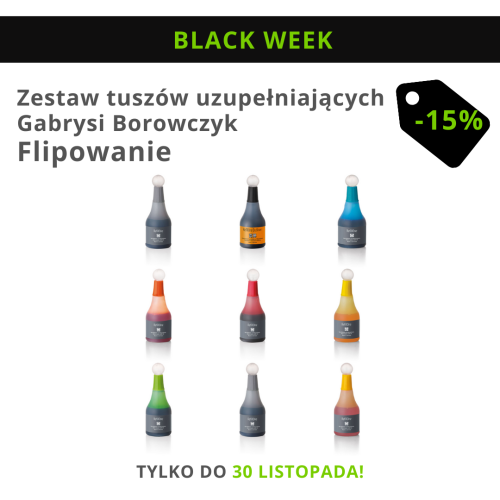 Flipowanie® - Zestaw Gabrysi Borowczyk - Tusze uzupełniające [TRWALE NIEDOSTĘPNY]