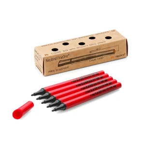 Zestaw cienkich foliopisów Neuland FineOne® Estatics 5-pak, okrągła końcówka