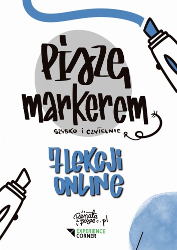 „Kreatywny marker” - kurs online autorstwa Renaty Saby