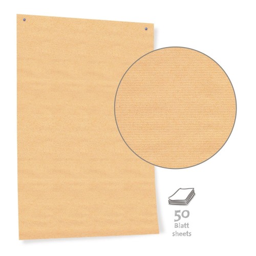 Papier do tablic moderacyjnych Neuland Pinboard z recyklingu brązowy