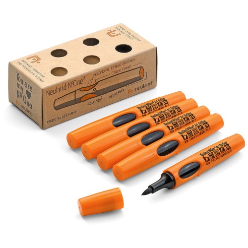 Zestaw markerów permanentnych Neuland No.One® Art Outliner 5-pak, pędzelkowa końcówka [TRWALE NIEDOSTĘPNY]