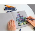 Neuland FineOne® Metallic cienki marker metaliczny, okrągła końcówka