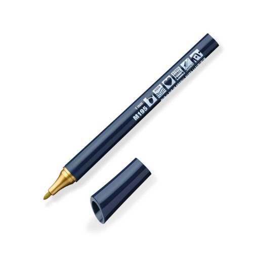 Neuland FineOne Metallic cienki marker metaliczny, okrągła końcówka, złoty (195)
