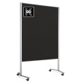 Przesuwna tablica moderacyjna Neuland Pinboard LW-11 Slide, srebrna rama