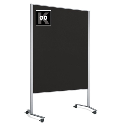 Przesuwna tablica moderacyjna Neuland Pinboard LW-11 Slide, srebrna rama
