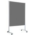 Przesuwna tablica moderacyjna Neuland Pinboard LW-11 Slide, srebrna rama