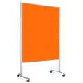Przesuwna tablica moderacyjna Neuland Pinboard LW-11 Slide, srebrna rama
