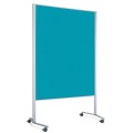 Przesuwna tablica moderacyjna Neuland Pinboard LW-11 Slide, srebrna rama