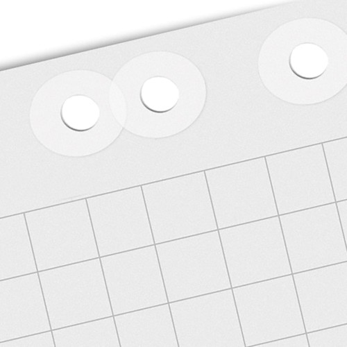 Zestaw naklejek wzmacniających do papieru Neuland FlipChart