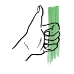 Neuland No.One® Outliner marker permanentny, skośna końcówka