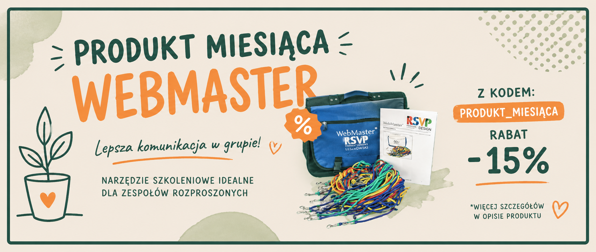 Baner z promocją na bazę wiedzy maj