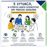 5 sytuacji, w których warto wykorzystać gry podczas szkolenia